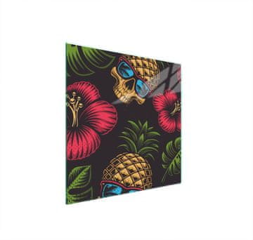 TMK ZAŠTITNA PLOČA OD STAKLENA ZA ŠTEDNJAK 50x52 ANANAS