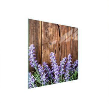 TMK ZAŠTITNA PLOČA OD STAKLA ZA ŠTEDNJAK 50x52 LAVANDA
