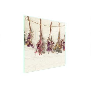 TMK ZAŠTITNA PLOČA OD STAKLENA ZA ŠTEDNJAK 50x52 CVIJEĆE