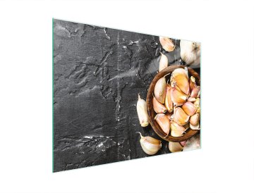 TMK STAKLENA DASKA ZA REZANJE 30x22 ČEŠNJAK