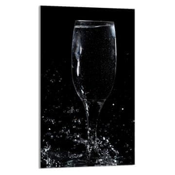 TMK STAKLENA DASKA ZA REZANJE 30x52 Vino