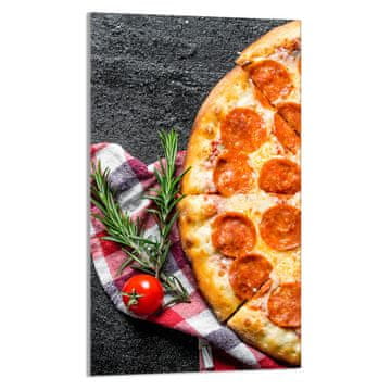 TMK STAKLENA DASKA ZA REZANJE 30x52 Pizza