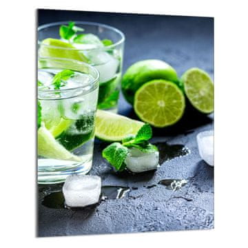 TMK STAKLENA DASKA ZA REZANJE 40x52 Lime