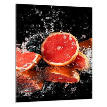 TMK STAKLENA DASKA ZA REZANJE 40x52 Grejpfrut