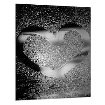 TMK STAKLENA DASKA ZA REZANJE 40x52 Srce