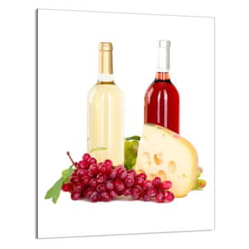 TMK STAKLENA DASKA ZA REZANJE 40x52 Vino