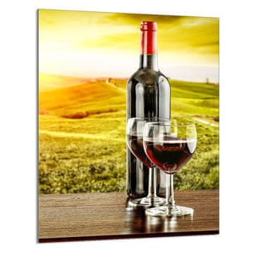 TMK STAKLENA DASKA ZA REZANJE 40x52 Vino