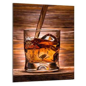 TMK STAKLENA DASKA ZA REZANJE 40x52 Whiskey