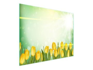 TMK STAKLENA DASKA ZA REZANJE 52x30 TULIPANA