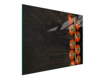 TMK STAKLENA DASKA ZA REZANJE 52x30 RAJČICA