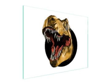 TMK STAKLENA DASKA ZA REZANJE 52x40 DINOSAUR