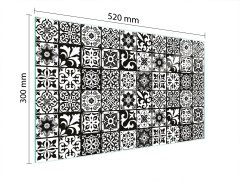 TMK STAKLENA DASKA ZA REZANJE 52x30 MOSAIC
