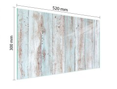 TMK STAKLENA DASKA ZA REZANJE 52x30 DRVO