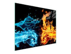 TMK STAKLENA DASKA ZA REZANJE 52x30 FIRE