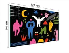 TMK STAKLENA DASKA ZA REZANJE 52x30 BAJKA