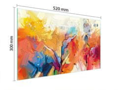 TMK STAKLENA DASKA ZA REZANJE 52x30 BOJA