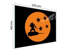 TMK STAKLENA DASKA ZA REZANJE 52x40 ANIME