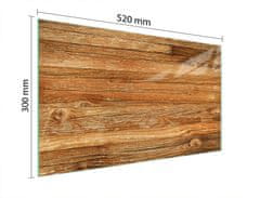 TMK STAKLENA DASKA ZA REZANJE 52x30 DRVO