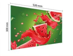 TMK STAKLENA DASKA ZA REZANJE 52x30 LUBENICA