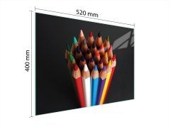 TMK STAKLENA DASKA ZA REZANJE 52x40 BOJA