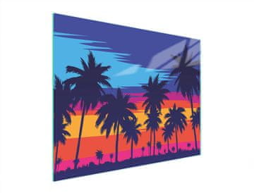 TMK STAKLENA DASKA ZA REZANJE 52x40 PALME