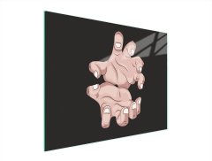 TMK STAKLENA DASKA ZA REZANJE 52x40 RUKE