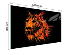 TMK STAKLENA DASKA ZA REZANJE 52x30 TIGER