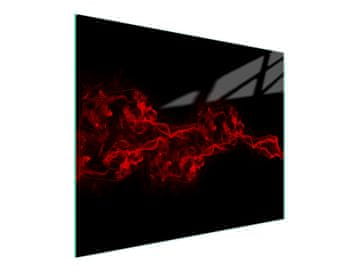 TMK STAKLENA DASKA ZA REZANJE 52x30 CRNA