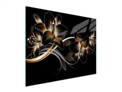 TMK STAKLENA DASKA ZA REZANJE 52x40 ORHIDEJA