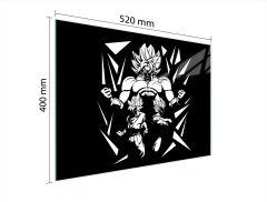 TMK STAKLENA DASKA ZA REZANJE 52x40 ANIME