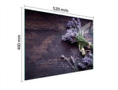 TMK STAKLENA DASKA ZA REZANJE 52x40 LAVANDA