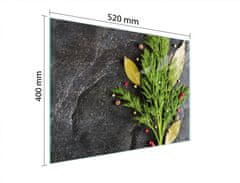 TMK STAKLENA DASKA ZA REZANJE 52x40 Komorač