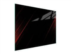 TMK STAKLENA DASKA ZA REZANJE 52x40 CRNA