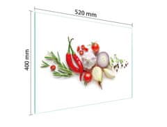 TMK STAKLENA DASKA ZA REZANJE 52x40 POVRĆE