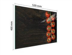 TMK STAKLENA DASKA ZA REZANJE 52x40 RAJČICA