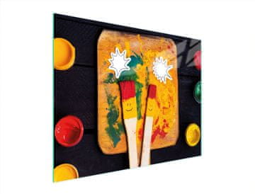 TMK STAKLENA DASKA ZA REZANJE 52x40 SMILE