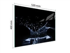 TMK STAKLENA DASKA ZA REZANJE 52x40 VODA