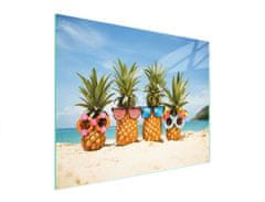 TMK STAKLENA DASKA ZA REZANJE 52x40 ANANAS