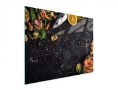 TMK STAKLENA DASKA ZA REZANJE 52x40 RIBA