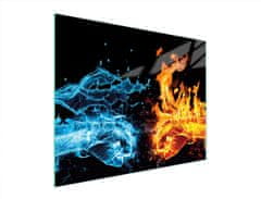 TMK STAKLENA DASKA ZA REZANJE 52x40 FIRE