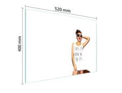 TMK STAKLENA DASKA ZA REZANJE 52x40 ŽENSKA