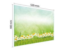 TMK STAKLENA DASKA ZA REZANJE 52x40 DAISY