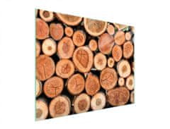 TMK STAKLENA DASKA ZA REZANJE 52x40 DRVO