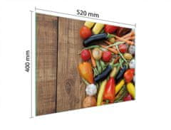 TMK STAKLENA DASKA ZA REZANJE 52x40 POVRĆE