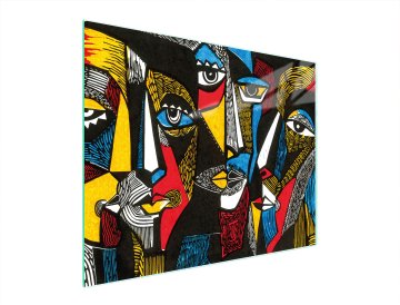 TMK STAKLENA DASKA ZA REZANJE 52x40 POP ART.