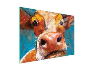 TMK STAKLENA DASKA ZA REZANJE 40x30 COW