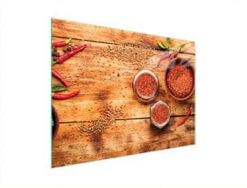 TMK STAKLENA DASKA ZA REZANJE 40x30 CHILLI