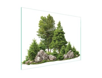 TMK STAKLENA DASKA ZA REZANJE 40x30 DRVO