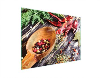 TMK STAKLENA DASKA ZA REZANJE 40x30 ZAČINI