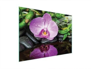 TMK STAKLENA DASKA ZA REZANJE 40x30 ORHIDEJA